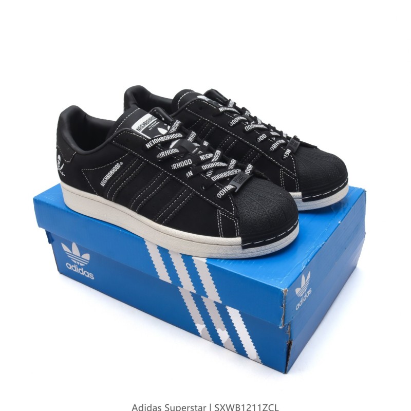 아디다스 슈퍼스타 스니커즈 데일리 남여공용 스포츠 슈즈