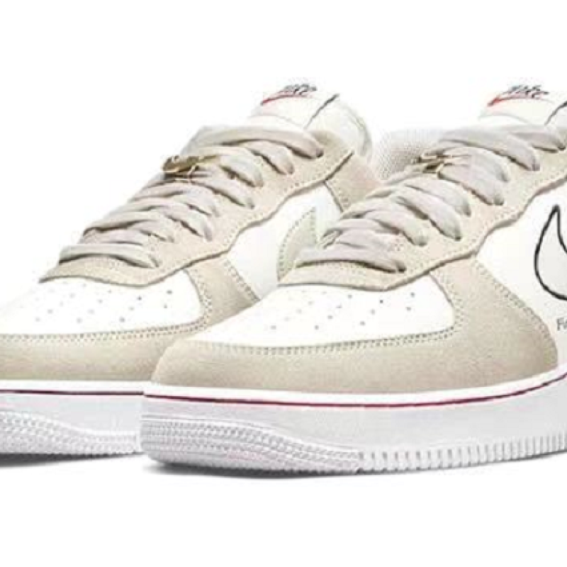 나이키 에어포스 1 '07 프리미엄 카라비너 레드