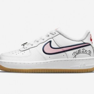 나이키 에어포스 1 '07 프리미엄 카라비너 레드