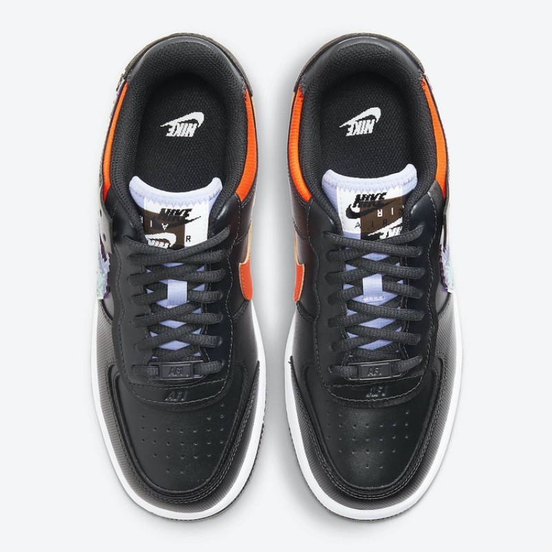 나이키 우먼스 에어 포스 1 '07 쉐도우 로우탑 트리플 운동화