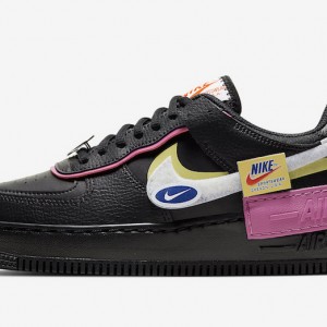 나이키 우먼스 에어 포스 1 '07 쉐도우 로우탑 트리플 운동화