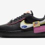 나이키 우먼스 에어 포스 1 '07 쉐도우 로우탑 트리플 운동화