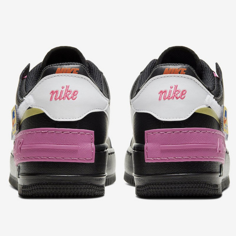 나이키 우먼스 에어 포스 1 '07 쉐도우 로우탑 트리플 운동화