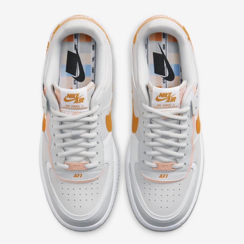 나이키 우먼스 에어 포스 1 '07 쉐도우 로우탑 트리플 운동화