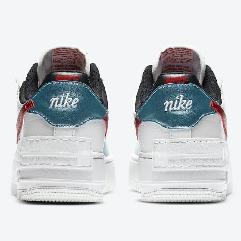 나이키 우먼스 에어 포스 1 '07 쉐도우 로우탑 트리플 운동화