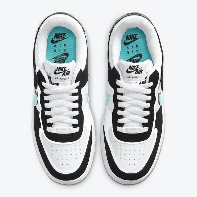 나이키 우먼스 에어 포스 1 '07 쉐도우 로우탑 트리플 운동화