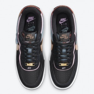 나이키 우먼스 에어 포스 1 '07 쉐도우 로우탑 트리플 운동화