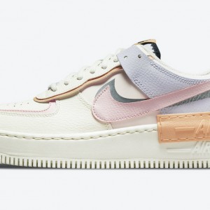 나이키 우먼스 에어 포스 1 '07 쉐도우 로우탑 트리플 운동화 CI0919-111