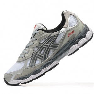 아식스 ASICS GEL-NYC 남성 여성 공용 런닝화 운동화 스니커즈 OYSTER GREY 1201A789-102