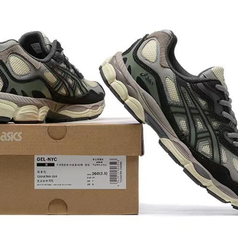아식스 ASICS GEL-NYC 남성 여성 공용 런닝화 운동화 스니커즈 OYSTER GREY 1201A789-250 아식스 ASICS GEL-NYC 남성 여성 공용 런닝화 운동화 스니커즈 OYSTER GREY 1201A789-250