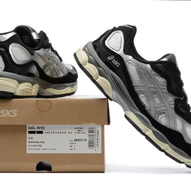 아식스 ASICS GEL-NYC 남성 여성 공용 런닝화 운동화 스니커즈 OYSTER GREY 1201A789-750 아식스 ASICS GEL-NYC 남성 여성 공용 런닝화 운동화 스니커즈 OYSTER GREY 1201A789-750