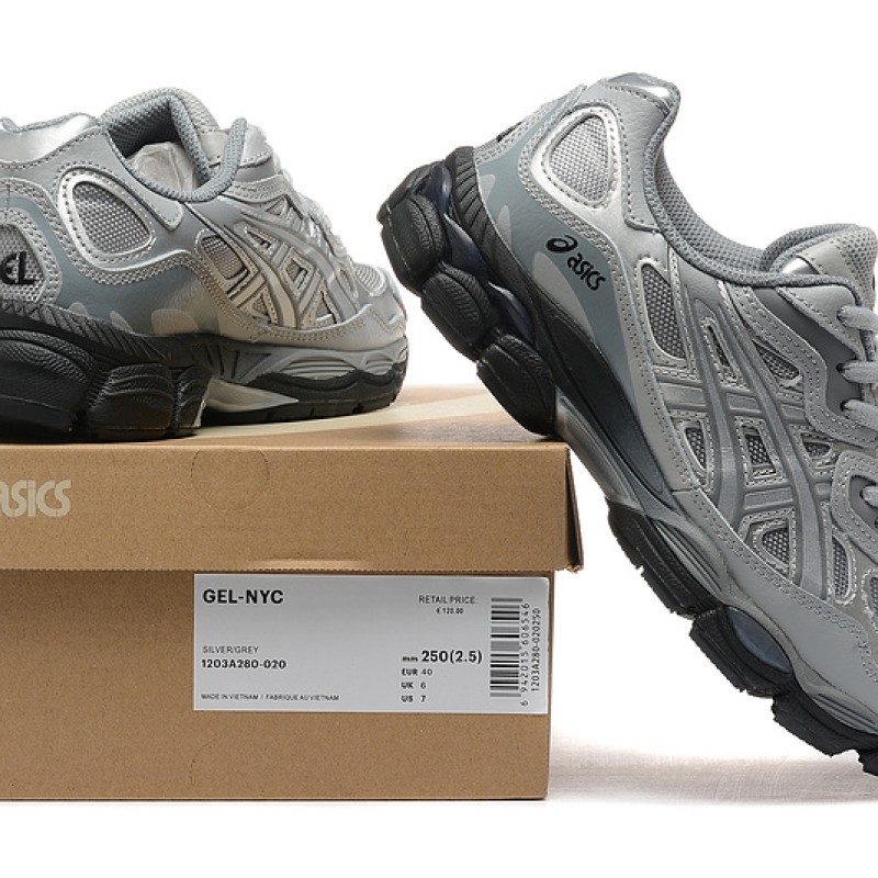 아식스 ASICS GEL-NYC 남성 여성 공용 런닝화 운동화 스니커즈 OYSTER GREY 1203A280-020 아식스 ASICS GEL-NYC 남성 여성 공용 런닝화 운동화 스니커즈 OYSTER GREY 1203A280-020