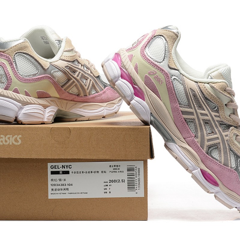 아식스 ASICS GEL-NYC 남성 여성 공용 런닝화 운동화 스니커즈 OYSTER GREY 1203A383-104 아식스 ASICS GEL-NYC 남성 여성 공용 런닝화 운동화 스니커즈 OYSTER GREY 1203A383-104