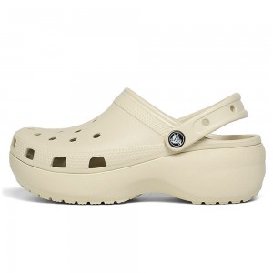 크록스 클래식 플랫폼 클로그 우먼 206750-2Y2