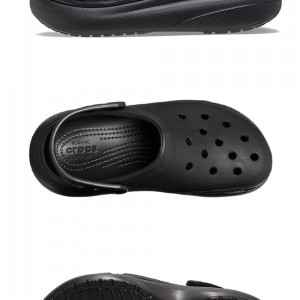 크록스 클래식 크러쉬 클로그 블랙 207521-001