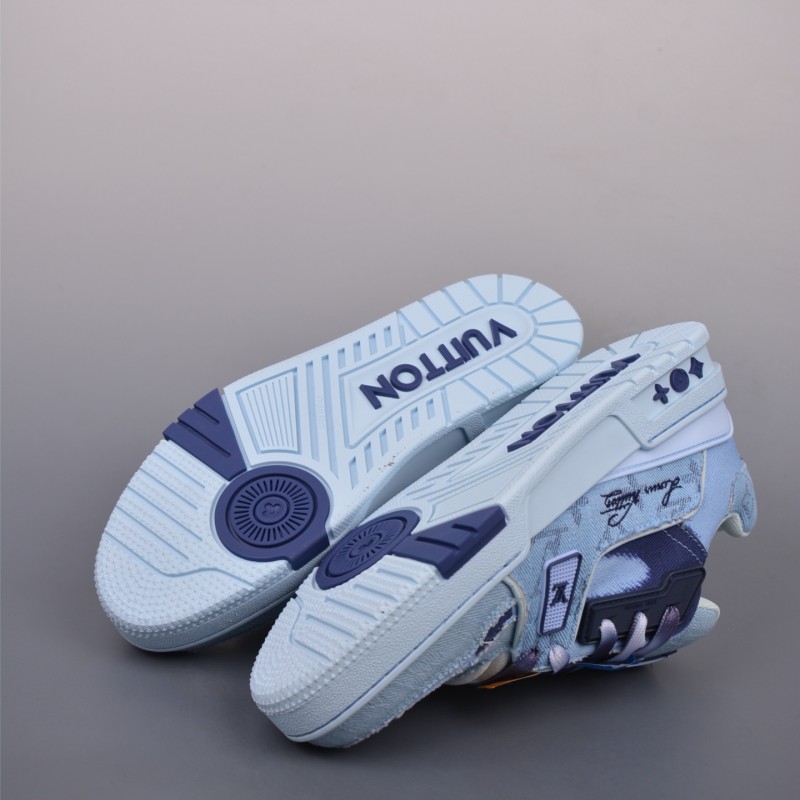 루이비통 트레이너 스니커즈