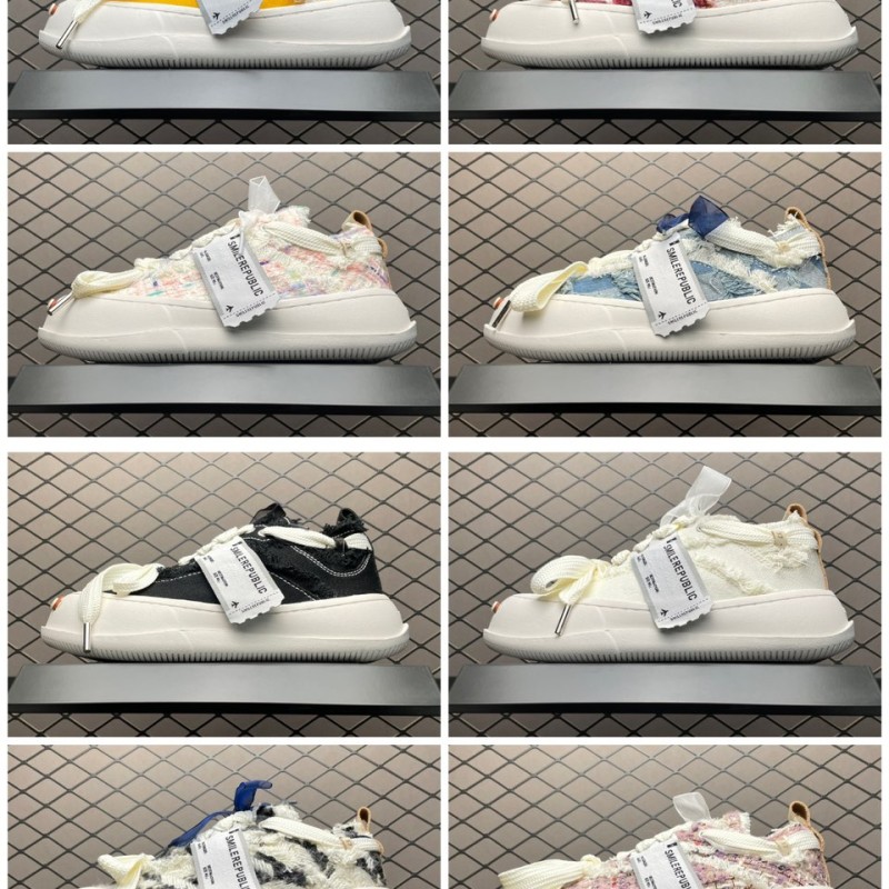 SMILEREPUBLIC 스마일리퍼블릭 캔버스 뮬 스니커즈 남녀공용품 로우 SMILEREPUBLIC 스마일리퍼블릭 캔버스 뮬 스니커즈 남녀공용품 로우