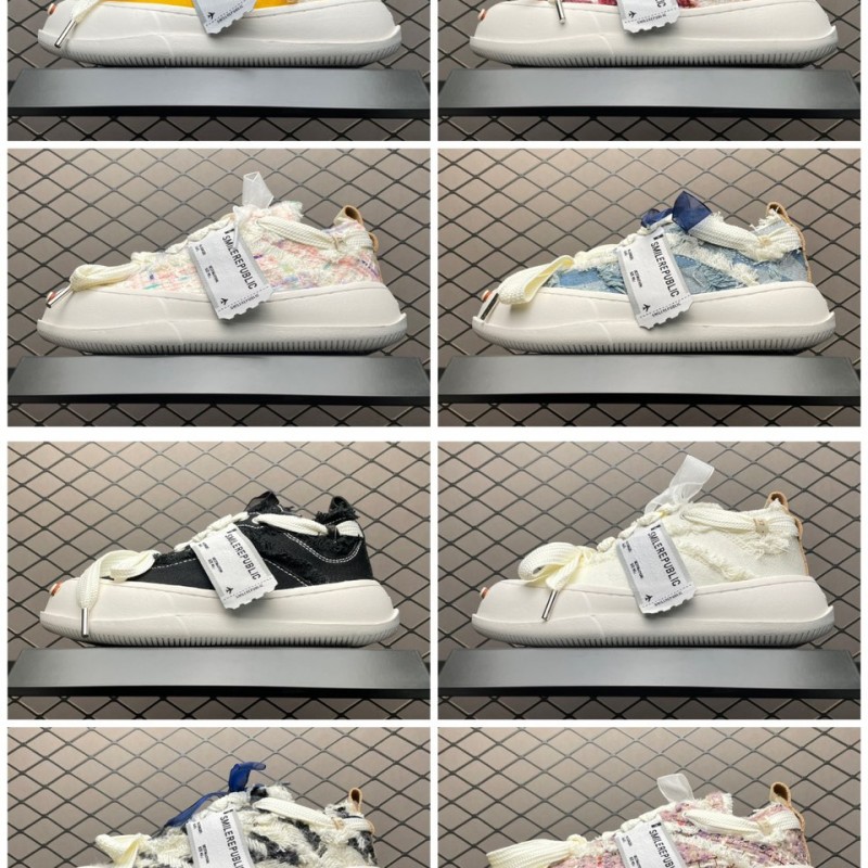 SMILEREPUBLIC 스마일리퍼블릭 캔버스 뮬 스니커즈 남녀공용품 로우 SMILEREPUBLIC 스마일리퍼블릭 캔버스 뮬 스니커즈 남녀공용품 로우