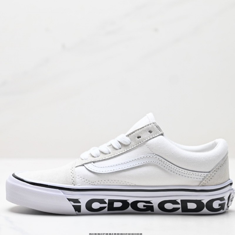 국내당일 꼼데가르송 CDG 반스 올드스쿨 스니커즈 캔버스화