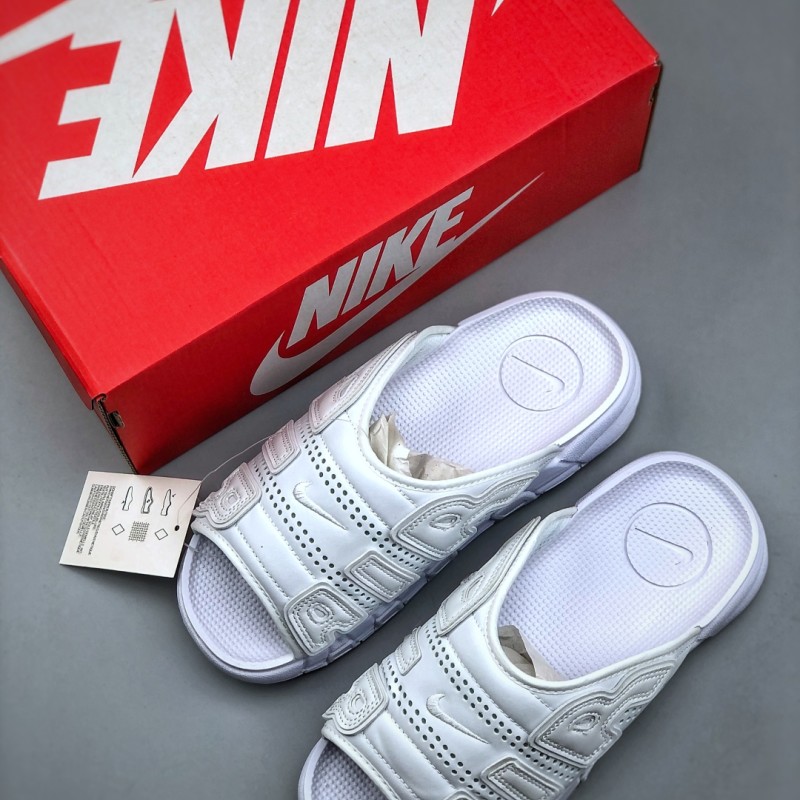 나이키 에어 모어 업템포 슬라이드