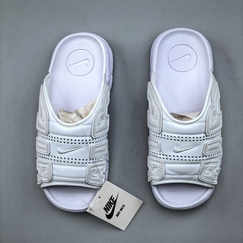 나이키 에어 모어 업템포 슬라이드