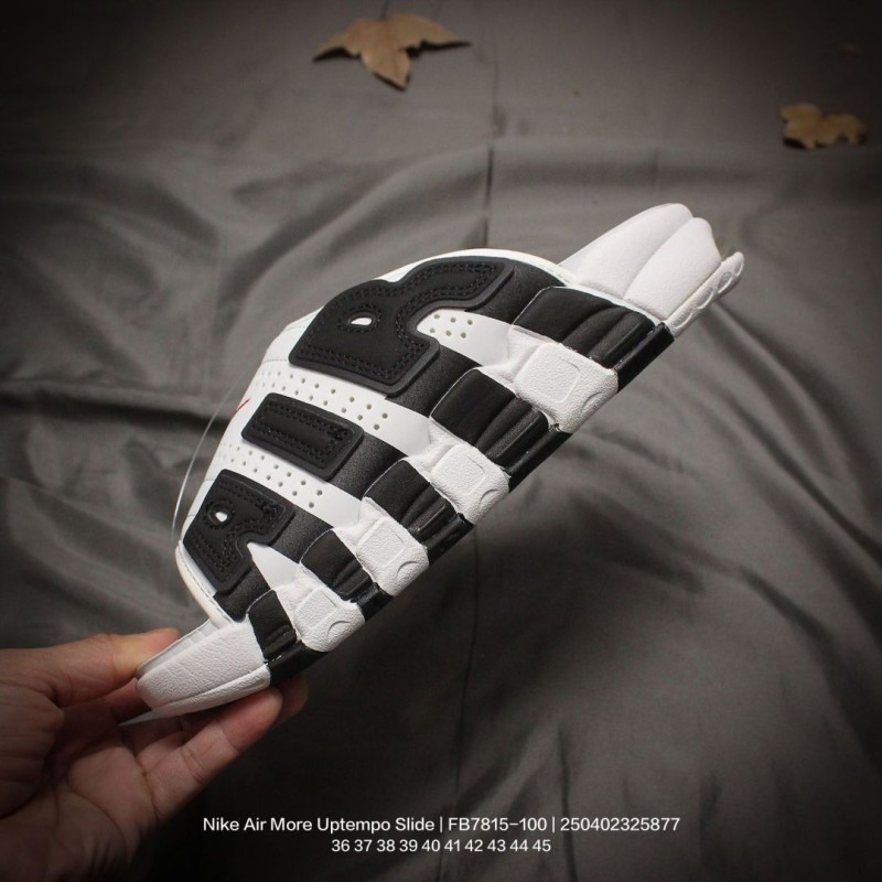 나이키 에어 모어 업템포 슬라이드