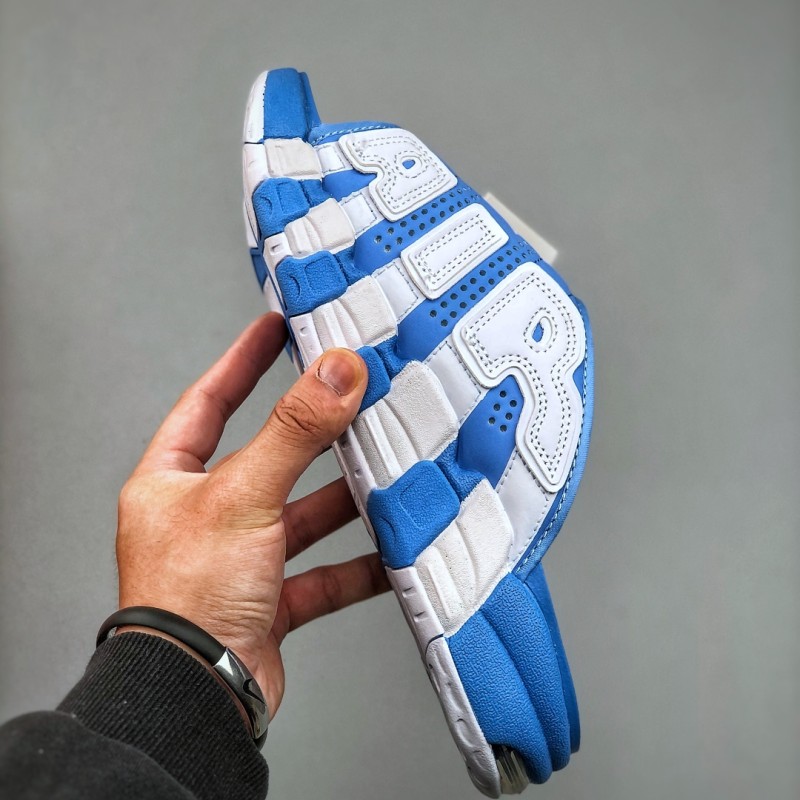 나이키 에어 모어 업템포 슬라이드