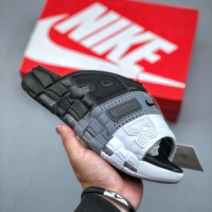 나이키 에어 모어 업템포 슬라이드