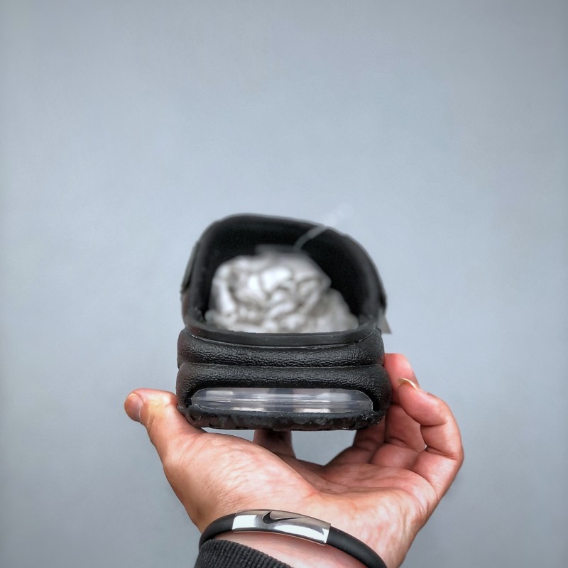 나이키 에어 모어 업템포 슬라이드