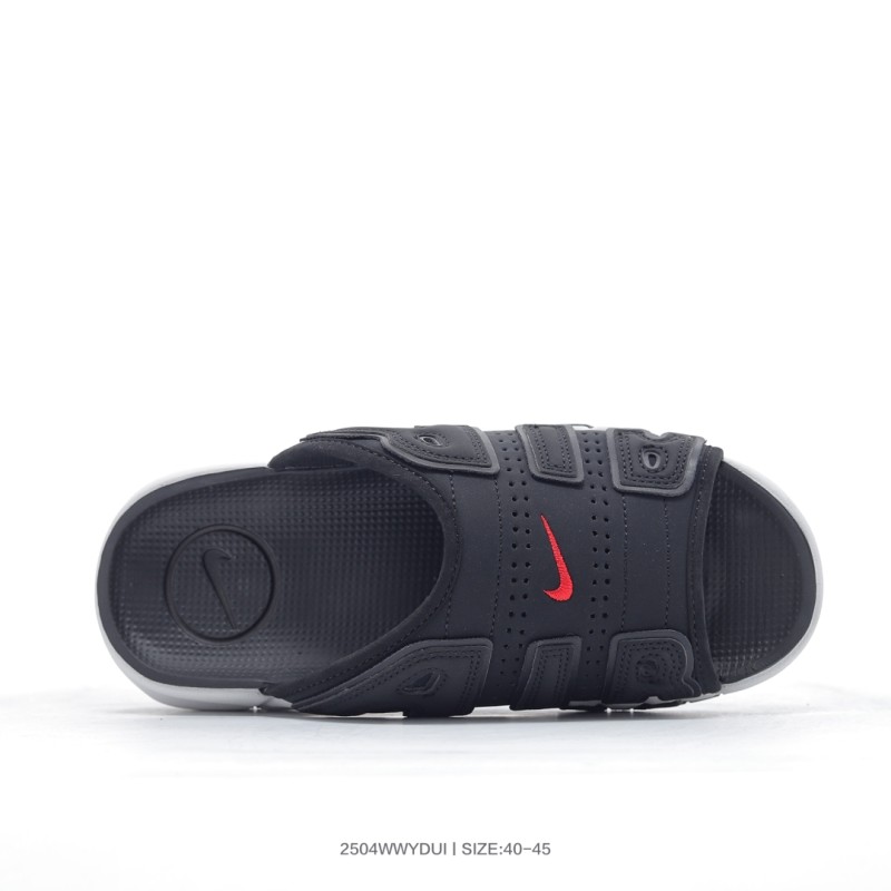 나이키 에어 모어 업템포 슬라이드