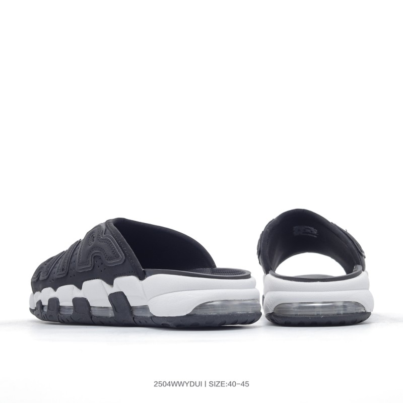 나이키 에어 모어 업템포 슬라이드