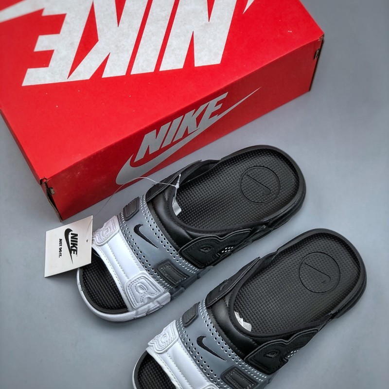 나이키 에어 모어 업템포 슬라이드