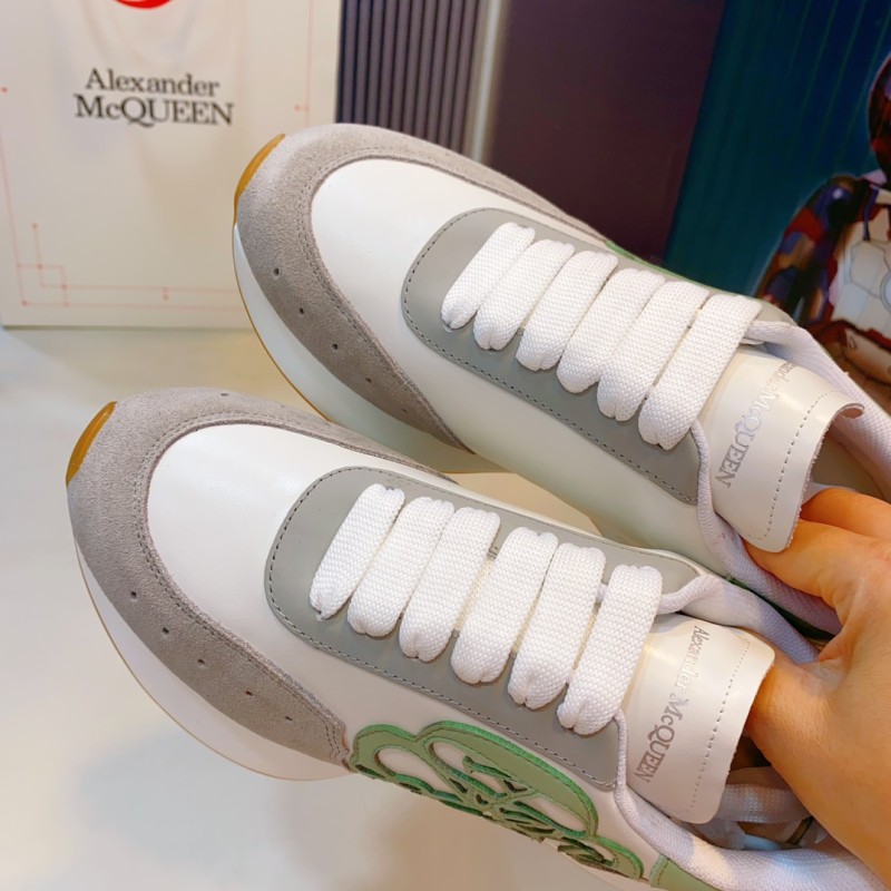 [알렉산더맥퀸] 남성 여성 오버솔 스니커즈