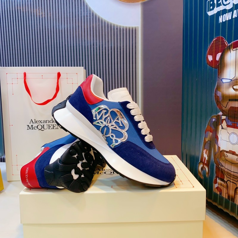 [알렉산더맥퀸] 남성 여성 오버솔 스니커즈