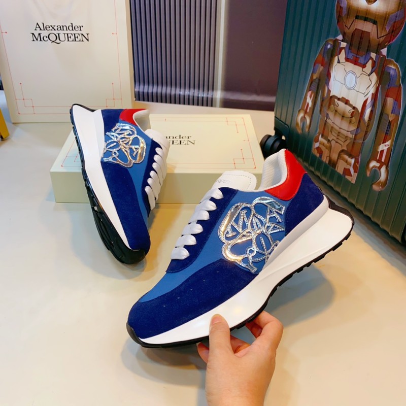 [알렉산더맥퀸] 남성 여성 오버솔 스니커즈