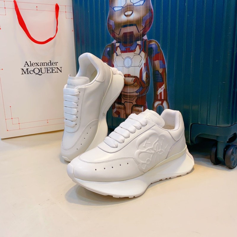 [알렉산더맥퀸] 남성 여성 오버솔 스니커즈