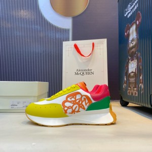 [알렉산더맥퀸] 남성 여성 오버솔 스니커즈