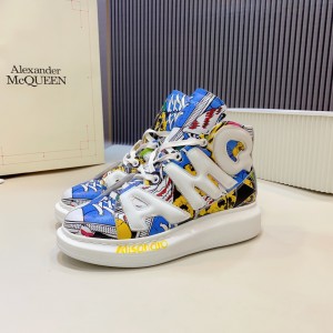 [알렉산더맥퀸] 남성 여성 오버솔 스니커즈