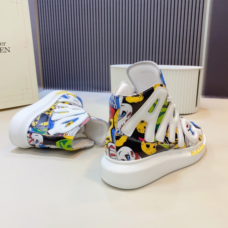 [알렉산더맥퀸] 남성 여성 오버솔 스니커즈