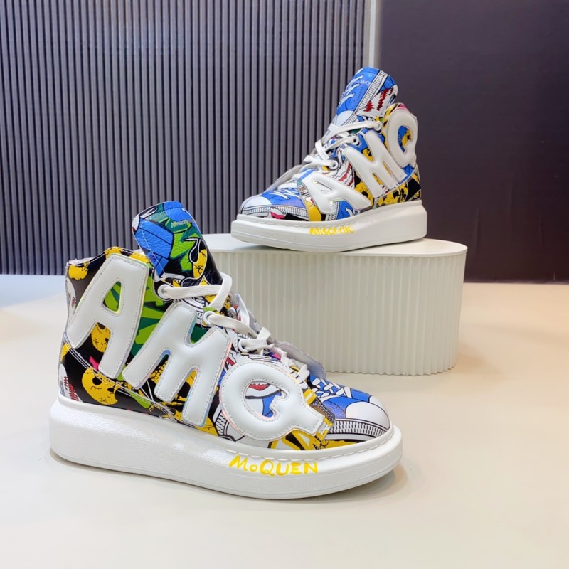 [알렉산더맥퀸] 남성 여성 오버솔 스니커즈