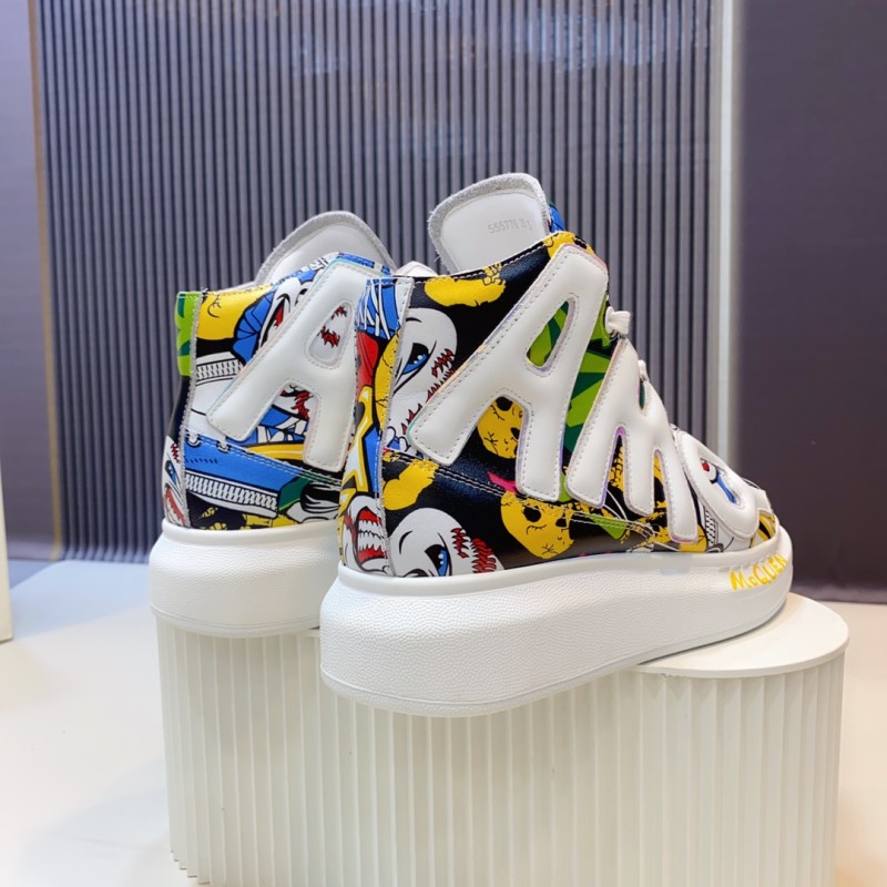 [알렉산더맥퀸] 남성 여성 오버솔 스니커즈