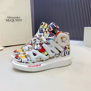 [알렉산더맥퀸] 남성 여성 오버솔 스니커즈