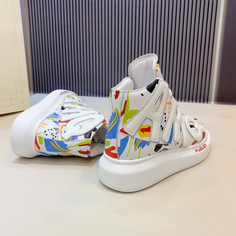 [알렉산더맥퀸] 남성 여성 오버솔 스니커즈