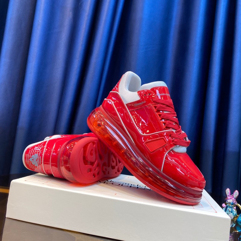 [알렉산더맥퀸] 남성 여성 오버솔 스니커즈