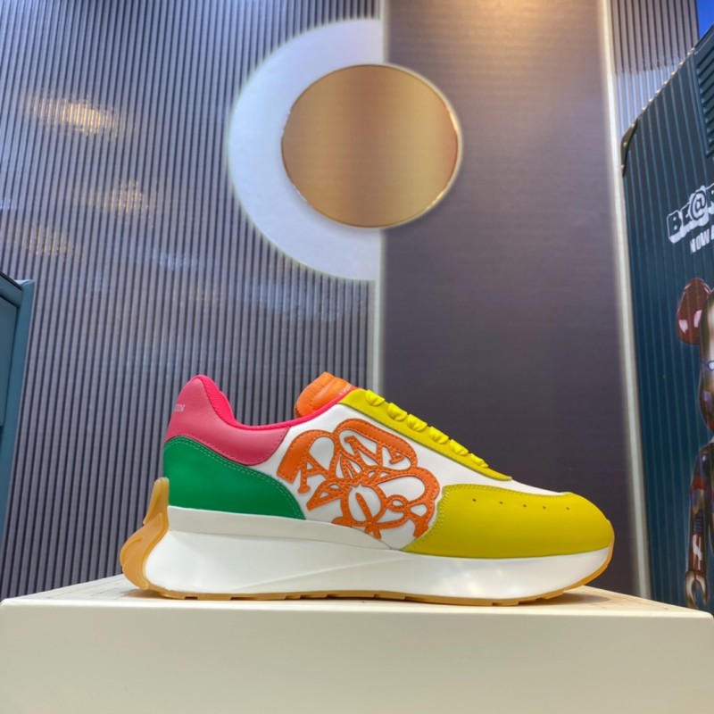 [알렉산더맥퀸] 남성 여성 오버솔 스니커즈