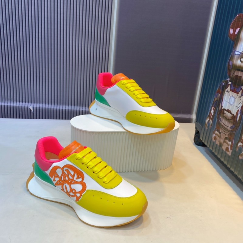 [알렉산더맥퀸] 남성 여성 오버솔 스니커즈