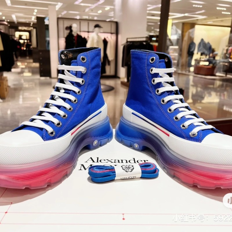 [알렉산더맥퀸] 남성 여성 오버솔 스니커즈